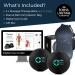 Plyopic Massageball Set - 6cm Fascia Balls & Peanut Duo-Ball Bag for Myofascial Massage Trigger Point Relief Muscle Tension Relief | International Shipping Available - Buy Online on GoSupps.com