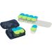 Sagely Navy Weekend Travel Medicine Pouch - Portable Pill Bag for 3 Smart XL Weekly Organizer Pods | International Shipping Available - Buy Online on GoSupps.com