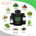 NGU Super Greens Immune System Support 500mg 120 Vegan Capsules - Daily Booster with Mixed Superfoods for Healthy Keto Blend - Acai, Wheatgrass, Guarana, Chlorella, Flaxseed, Matcha, Maca - Buy Online on GoSupps.com