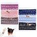 hoyuwak 28Pcs Hair Ties Bracelets No Damage for Women Girls Fine Hair Thick Hair(5 Styles  6 Colors) Pattern B