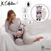 K Collection Cow Design 3D Novelty Hot Water Bottle with Plush Cover - Premium Natural Rubber - Black/White HWB - Buy Online on GoSupps.com