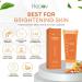 Carrot Soap for Skin Brightening | Natural Exfoliating Face Wash for Glowing Skin | Reduces Dark Spots & Acne | Hyperpigmentation Solution - Buy Online on GoSupps.com