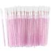 200 Disposable Lip Applicators Lint-Free Doe Foot Wands for Lip Gloss & Lash Extensions | Beauty Starter Kit - 200 Rose Pink Brushes - Buy Online on GoSupps.com