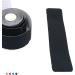 Kinesiology Tape Pro for Sports | Knee & Ankle Support | Breathable & Water-Resistant Cotton Rolls - Pre-Cut 10" Strips in Black - Buy Online on GoSupps.com