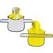 Dog Raincoat Waterproof Reflective Slicker - Medium Yellow - For Small Medium Large Dogs - Buy Online on GoSupps.com