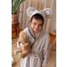 Super Soft Ely Parker Kids Bathrobe - Turkish Cotton Hooded Terry Towel for Boys & Girls (3-4 Years) - Absorbent & Comfortable Koala Design - Buy Online on GoSupps.com