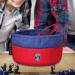 Monstrous Dice Bag - Red/Blue - 8 Pockets - 500+ Dice Capacity - Perfect for Dice Hoarders - CardKingPro - Buy Online on GoSupps.com