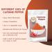 Premium Quality 100gm Ground Cayenne Pepper - Hot and Fiery Red Pepper Powder - Buy Online on GoSupps.com