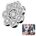 8D Head Shaver Replacement Heads Universal Shaver Replacement Blades for Men Compatible with Electric Head Shavers and Rotary Razors Easy to Install Beard Trimmer Accessories Wet and Dry Use