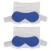 Newborn Sunshade Eye Mask ANGGREK 2pcs Newborn Sunshade Eye Mask Elastic Eye Mask Adjustment Cotton Baby Eye Mask for Newborn