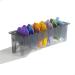 Wahl Colour Coded Plastic Comb Attachments - Set of 8 Durable Combs for Standard Multi Cut Clippers | Easy Organization Clipper Guide Combs for Additional Cutting Lengths - Buy Online on GoSupps.com