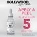 Hollywood Skincare Professional Grade Chemical Peel for Face - Acne Scars, Keratosis Pilaris, Wrinkles, Fine Lines Treatment - 1 fl oz Glycolic Acid and Lactic Acid AHA Peeling Solution - Buy Online on GoSupps.com