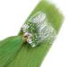 Micro Ring Loop Hair Extensions - Green 60cm 200 Strands 0.5g | 100% Remy Real Hair Easy to Use by Professionals - Buy Online on GoSupps.com