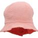 Sterntaler Girls Reversible Sun Hat - Red & Pale Pink | Stylish Sun Protection for Kids - Buy Online on GoSupps.com