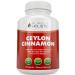 Ceylon Cinnamon Capsules 1500mg  150 Cinnamon Capsules Vegetarian & Vegan - 75 Day Supply (25% More)  True Sri Lanka Ceylon Cinnamon Supplement