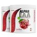 Alpha Eaa Powder 2x462g Cherry Berry - Incredibly delicious EAA drink powder all 8 essential amino acids vegan Eaas amino acids/amino workout drink optimal value made in germany cherry berry 924 g (2 Pack)