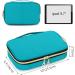 Yarwo Blue-Green Cosmetic Bag Organizer for Brush Set | Makeup Brush Storage (Up to 24 cm) - International Shipping - Buy Online on GoSupps.com