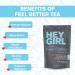 Hey Girl Sleep + Feel Better Tea Bundle - Sleep Tea w/Chamomile Valerian Root & Lemon Balm in Tea Bags + Feel Better Herbal Tea with Echinacea Elderberry Vitamin C - Buy Online on GoSupps.com