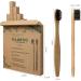 Geekerchip Bamboo Toothbrushes for Children - 10 Pack BPA-Free Eco-Friendly & Biodegradable Colorful Kids' Toothbrushes in Independent Packaging - Buy Online on GoSupps.com