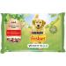 PURINA FRISKIES 5 Promises Wet Food for Adult Dogs Chunks in Sauce with Beef and Potatoes 40 envelopes of 100 g