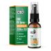 CBDFX 2000mg CBD Spray High Strength Flavoured CBD Oil Zesty Orange Vegan Non-GMO Blended with MCT Oil Improved Purity All Natural No THC 30 ml (40 Days)