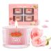 TRINIDa Candles Gifts for Women 17 Variants Scented Candles Gift Set for Emotional Relaxation 4 Pink Multi Scented Filled Votive Candles (Rose Garden Collection) Pink - Rose Garden