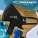 Pro Body Skin Caliper - Accurate Handheld BMI Measuring Tool for Men and Women - Monitoring Fitness and Weight Loss Goals - Includes Instructions and Body Fat Chart - Black - Buy Online on GoSupps.com