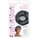 Stay On Satin Edge Bonnet Womens Hair Wrap for Sleeping  Black One Size