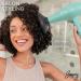 Sassy Ceramic Ion Hair Dryer - 1875W Salon Dryer with Concentrator & Diffuser Multiple Heat Settings Cool Shot - Aqua | International Shipping Available - Buy Online on GoSupps.com