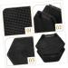 HAPINARY Face Brush Face Scrub Silicone Facial Scrubber Silicone Facial Cleansing Brush Facial Cleansing Brush Exfoliator Face Wash Brush Silica Gel Double Sided Makeup Brush 6.50X6.50X4.00CM Black - Buy Online on GoSupps.com
