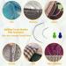 75 PCS Curved & J Shape Needles Set for Leather, Carpet, Canvas, Upholstery & Embroidery - Buy Online on GoSupps.com