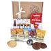 Ground Coffee and Syrup Hamper Bundle With Lavazza Qualit Rossa Coffee 500g Monin Coffee Syrup Gift Set Border Biscuits and Beas Treats 30ml Scoop