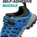 Boys No-Tie Slip On Hiking Shoes - Size 1.5 Little Kid Blue/Black 8129 - Buy Online on GoSupps.com