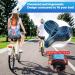 14.4'' IPOW Extra Wide Comfort Bike Seat | Waterproof Oversized Saddle for Men and Women | Ideal for Peloton, Exercise, Mountain Bikes - Buy Online on GoSupps.com