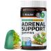BIO KRAUTER Adrenal Support Gummies - 60 Chews - Rhodiola & Ashwagandha Gummies with Vitamins C B6 B12 - Vegan Mood Support Supplement