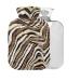 Heat bottle with reference leopard pattern zebra pattern 1 l small warm-up bag for pain relief headache neck and shoulders BPA-free