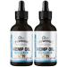 Pet Pawsitive - 2 Pack - Hemp Oil for Dogs and Cats - Made in USA - Calming Aid for Dogs - Omega 3,6,9