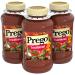 Prego Pasta Sauce, Traditional Italian Tomato Sauce, 45 Ounce Jar (3 Pack) Tomato 3 Count (Pack of 1)