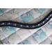 Gl cksHucke Curved Browband for Horses - Deep Blue Softly Padded Leather (Dark Brown Coldblood) - Buy Online on GoSupps.com
