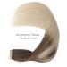 Buy If-alife Real Hair Tape Extensions - 20pcs 50g 22 Inch Sand Brown to Platinum Blonde | Invisible Skin Weft Remy Silky Straight Hair Extensions - Buy Online on GoSupps.com