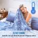 Cooling Blanket | Double Sided Cold Effect | Twin/Full Size Coastal Theme | Lightweight Breathable | Transfer Heat for Hot Sleepers | Ocean Design | 60 x 90 - Buy Online on GoSupps.com
