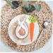 LIFKICH Carrot Garnish Vegetables Fake Carrots Easter Carrot Props Stuffed Carrots Display Props for Showcase Cloth Easter Carrots Artificial Carrots Accessories Desktop Pp Cotton Orange 16.00X6.00X3.00CM - Buy Online on GoSupps.com
