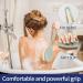 Long Handle Back Brush for Shower - Foldable & Mold Resistant | Wet/Dry Brushing | Men & Women - Buy Online on GoSupps.com