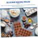 Cabilock Resin Molds 6 Pcs 15 Candy Mold Poop Chocolate Molds Mold Cube Silicone Cupcake Pan 3 Tray Popsicle Resin Tray mediumx2pcs Coffeex2pcs - Buy Online on GoSupps.com