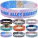 Faith band Motivation bracelets with beliefs - lucky charm bracelet friendship bracelet and energy bracelet - suitable for children women men - perfect souvenirs (IKA17)