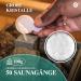 LOWELL 100g Pure Menthol Crystals - Ideal Sauna Infusion | 100% Mint - Recyclable Can - Buy Online on GoSupps.com
