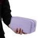 E-Tree Canvas Zippered Cosmetic Travel Bag, Makeup Carrying Case, Portable Daily Storage, Compliant Bag, Toiletry Carry Pouch, Small Electronics Accessories Organizer, Little Pouch Purple Rectangle Purple