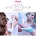 Blushly Rechargeable Exfoliating Body Brush with 3 Cleansing Heads | Shower Body Brush - 14 Turquoise - Buy Online on GoSupps.com