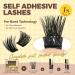 LASHVIEW Self Adhesive Lashes - 10-16mm Eyelash Extension Kit | No Glue Needed | DIY Press-on Clusters with Tweezers - Shop Internationally - Buy Online on GoSupps.com