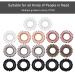 17 Pack Spiral Hair Ties for Women & Girls - Multi Color Hair Scrunchies & Accessories - Buy Online on GoSupps.com